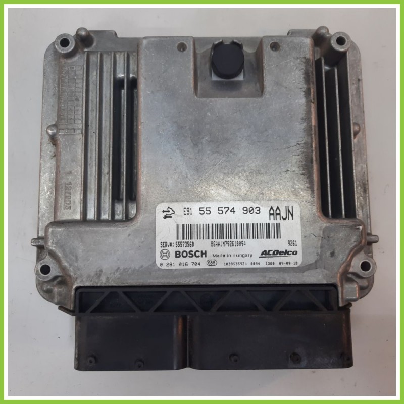 Centralina Motore Iniezione ECU BOSCH 0281016704 OPEL INSIGNIA G09 2.0 55574903 2008 2013