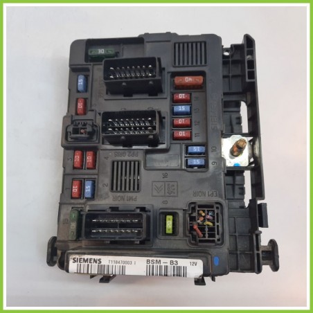Body Computer Centralina Modulo BCM BSI SIEMENS T118470003I CITROEN C3 1a Serie 1.4 96433498880 2002 2005