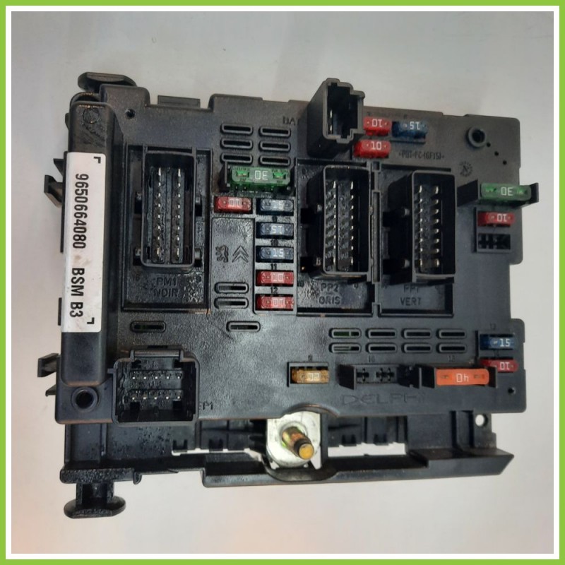 Body Computer Centralina Modulo BCM BSI DELPHI 40927470 PEUGEOT 206 1.4 16V 9650664080 1998 2009