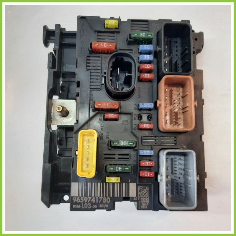 Body Computer Centralina Modulo BCM BSI DELPHI 1140424 CITROEN C3 2a Serie 1.1 9659741780 2005 2010