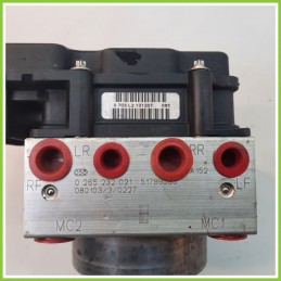 Centralina ABS Modulo Pompa BOSCH 0265800673 0265232021 FIAT PANDA 2Q Originale Usato