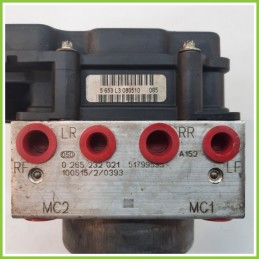 Centralina ABS Modulo Pompa BOSCH 0265800673 0265232021 FIAT PANDA 2Q Originale Usato