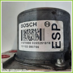 Centralina ABS Modulo Pompa BOSCH 0265951710 0265251816 ALFA ROMEO MiTo X6 Originale Usato