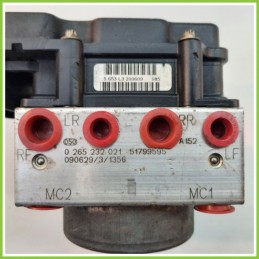 Centralina ABS Modulo Pompa BOSCH 0265800673 0265232021 FIAT PANDA 2Q Originale Usato