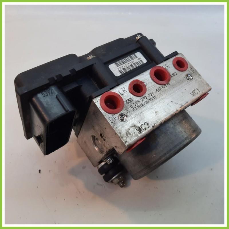Centralina ABS Modulo Pompa BOSCH 0265800673 0265232021 FIAT PANDA 2Q Originale Usato