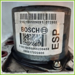 Centralina ABS Modulo Pompa BOSCH 0265951102 0265230458 FIAT BRAVO 3L Originale Usato