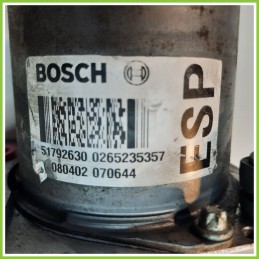 Centralina ABS Modulo Pompa BOSCH 0265950711 0265235357 ALFA ROMEO 147 W8 Originale Usato