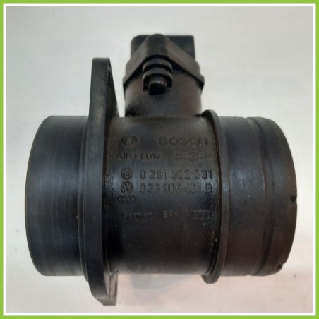 Debimetro Misuratore Massa Aria BOSCH 0281002531 VOLKSWAGEN POLO 9N 1.4 TDI 038906461B 2005 2009