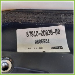 Specchio Specchietto Retrovisore Destro DX GOFFRATO TOYOTA YARIS JPP 1999 2005 Originale Usato