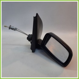 Specchio Specchietto Retrovisore Destro DX GOFFRATO FIAT PANDA 2Q 2003 2010 FICOSA FICOMIRRORS 011004 Originale Usato