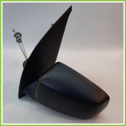 Specchio Specchietto Retrovisore Sinistro SX GOFFRATO FIAT PANDA 2Q 2003 2010 FICOSA FICOMIRRORS 011003 Originale Usato