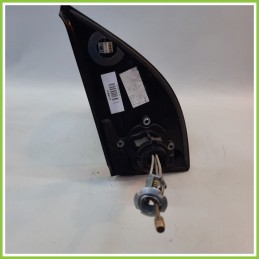Specchio Specchietto Retrovisore Sinistro SX GOFFRATO FIAT PANDA 2Q 2003 2010 FICOSA FICOMIRRORS 011003 Originale Usato