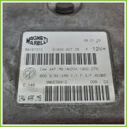 Centralina Motore Iniezione ECU MAGNETI MARELLI IAW4AF.M9 FIAT SEICENTO 1E 1.1 55187372 1998 2005