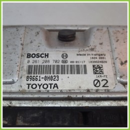 Centralina Motore Iniezione ECU BOSCH 0261208702 PEUGEOT 107 1.0 89661-0H023 2005 2014