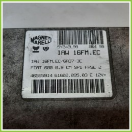 Centralina Motore Iniezione ECU MAGNETI MARELLI IAW16FM.EC FIAT SEICENTO 1E 46555914 1998 2005