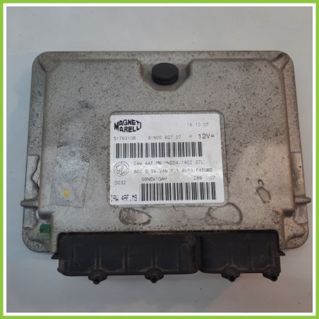 Centralina Motore Iniezione ECU MAGNETI MARELLI IAW4AF.M9 FIAT SEICENTO 1E 1.1 51793106 1998 2005
