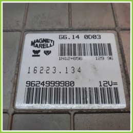 Centralina Motore Iniezione ECU MAGNETI MARELLI G6.14 CITROEN ZX 1.4 9624999980 1992 1998