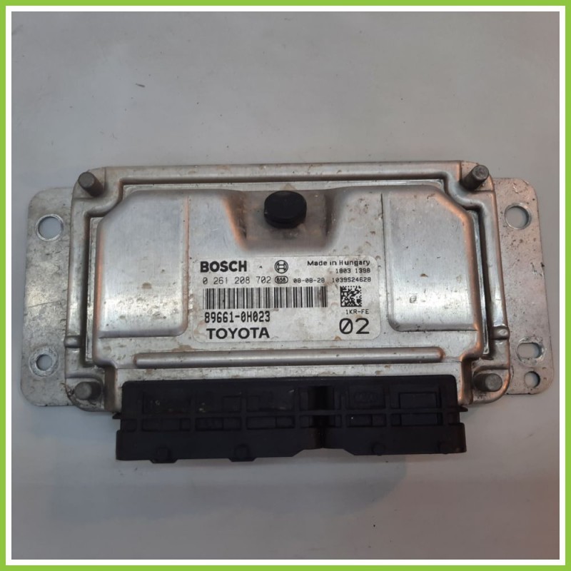 Centralina Motore Iniezione ECU BOSCH 0261208702 CITROEN C1 1.0 89661-0H023 2005 2014
