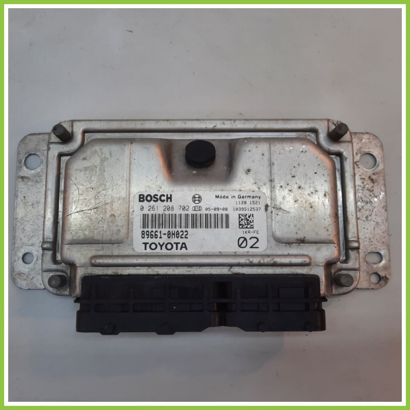 Centralina Motore Iniezione ECU BOSCH 0261208702 PEUGEOT 107 1.0 89661-0H022 2005 2014