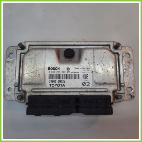 Centralina Motore Iniezione ECU BOSCH 0261208702 PEUGEOT 107 1.0 89661-0H022 2005 2014