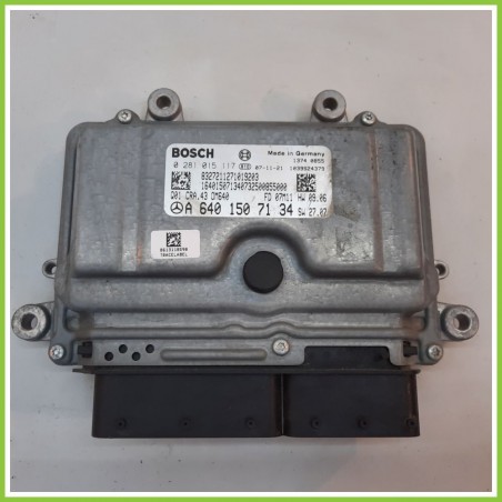 Centralina Motore Iniezione ECU BOSCH 0281015117 MERCEDES-BENZ Classe B T245 CDI A6401507234 2005 2013