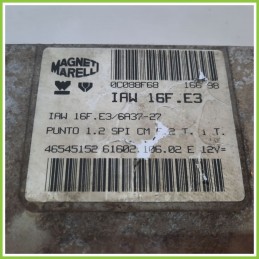 Centralina Motore Iniezione ECU MAGNETI MARELLI IAW16F.E3 FIAT PUNTO CABRIO 1C 46545152 1994 2000
