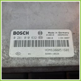Centralina Motore Iniezione ECU BOSCH 0281010632 RENAULT TRAFIC 1.9 dCi 8200118526 2001 2006