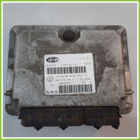 Centralina Motore Iniezione ECU MAGNETI MARELLI IAW4AF.M9 FIAT SEICENTO 1E 1.1 55187372 1998 2005