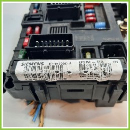 Body Computer Centralina Modulo BCM BSI SIEMENS S118470003F CITROEN C3 1a Serie 1.1 9643498880 2002 2005