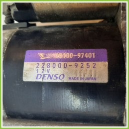 Motorino Avviamento DENSO 228000-9252 DAIHATSU SIRION 2a Serie 28100-97401
