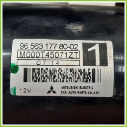 Motorino Avviamento MITSUBISHI M000QT45071ZT PEUGEOT 207 9656317780-02