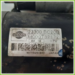 Motorino Avviamento MITSUBISHI M000T32172 NISSAN QASHQAI J10E/JJ10E 2330BC20B