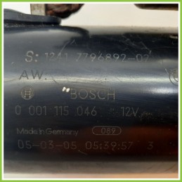 Motorino Avviamento BOSCH 0001115046 BMW Serie 1 E87 12417796892-02