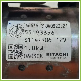 Motorino Avviamento HITACHI S114-906 FIAT IDEA 4D/2S 55193356