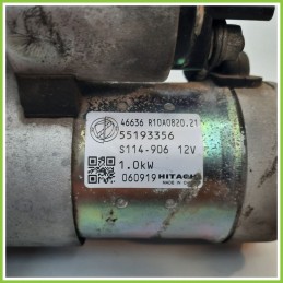 Motorino Avviamento HITACHI S114-906 FIAT GRANDE PUNTO 2Y 55193356