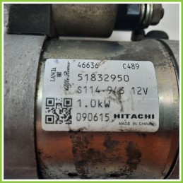 Motorino Avviamento HITACHI S114-943 ALFA ROMEO MiTo X6 51832950