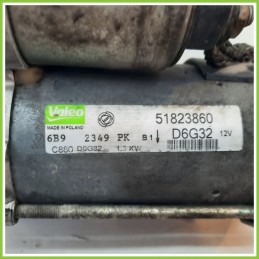 Motorino Avviamento VALEO D6G32 FIAT GRANDE PUNTO 4C 51823860