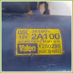 Motorino Avviamento VALEO DSL KIA CEED 36100-2A100
