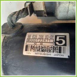 Motorino Avviamento MITSUBISHI M000T22471 CITROEN C3 A51 9663528880-01
