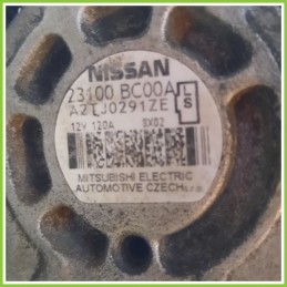 Alternatore MITSUBISHI A2TJ0291ZE NISSAN QASHQAI J10E/JJ10E 23100-BC00A