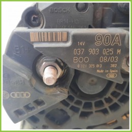 Alternatore BOSCH 0124325013 VOLKSWAGEN POLO 9N 037903025M