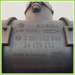 Debimetro Misuratore Massa Aria BOSCH 0281002549 OPEL CORSA X01 1.3 16V 24439252 2000 2006