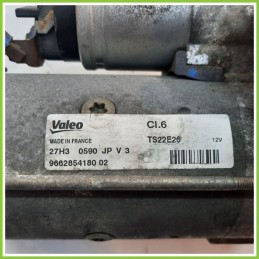 Motorino Avviamento VALEO TS22E26 CITROEN DS3 CABRIO 9662854180