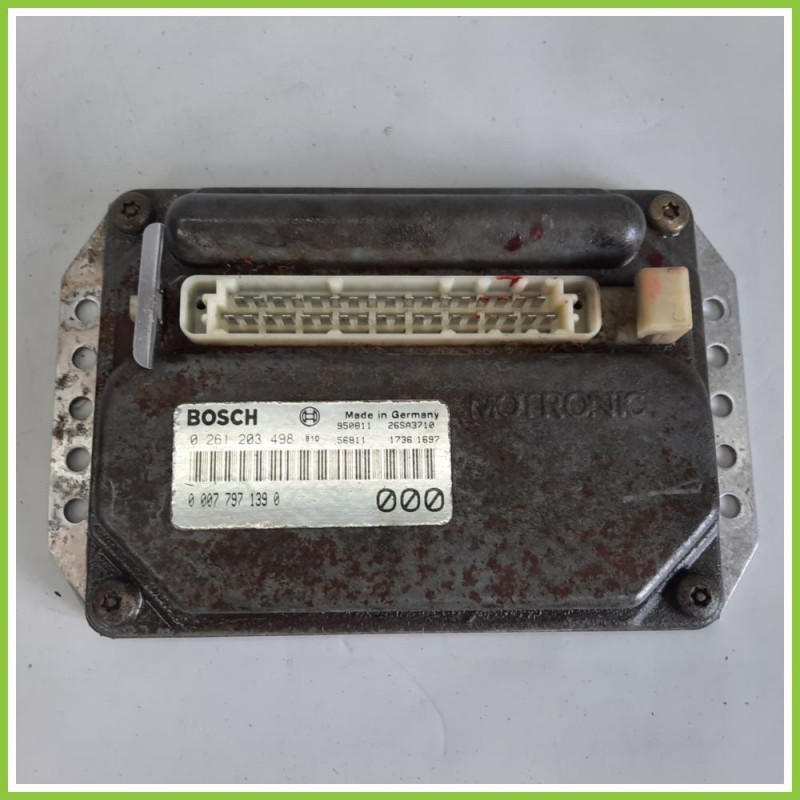 Centralina Motore Iniezione ECU BOSCH 0261203498 LANCIA Y 10 Autobianch 77971390 1992 1996