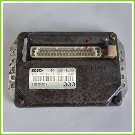 Centralina Motore Iniezione ECU BOSCH 0261203498 LANCIA Y 10 Autobianch 77971390 1992 1996