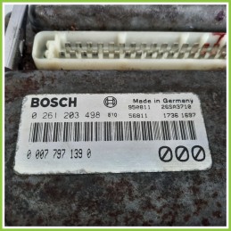 Centralina Motore Iniezione ECU BOSCH 0261203498 LANCIA Y 10 Autobianch 77971390 1992 1996