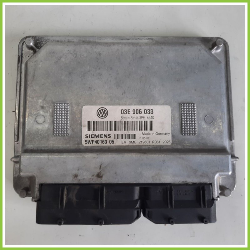Centralina Motore Iniezione ECU SIEMENS 5WP4016305 VOLKSWAGEN POLO 9N 1.4 TDI 03E906033 2001 2005