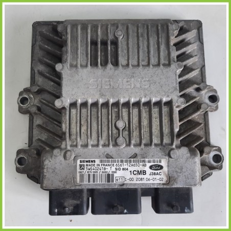 Centralina Motore Iniezione ECU SIEMENS 5WS40241B-T FORD FIESTA CBK 1.4 6S61-12A650-AB 2005 2008