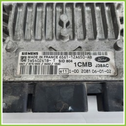 Centralina Motore Iniezione ECU SIEMENS 5WS40241B-T FORD FIESTA CBK 1.4 6S61-12A650-AB 2005 2008