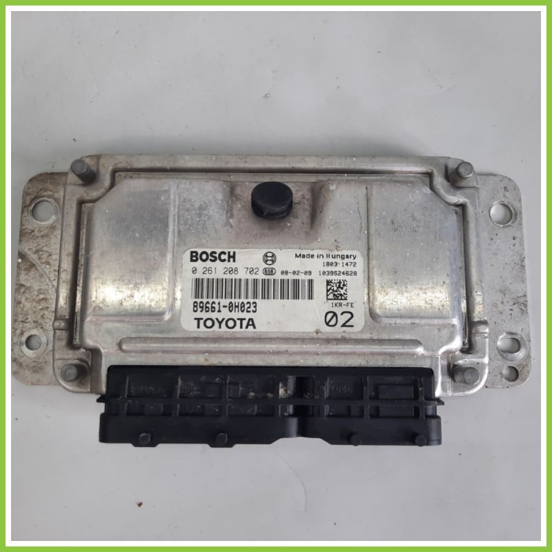 Centralina Motore Iniezione ECU BOSCH 0261207702 PEUGEOT 107 1.0 89661-0H023 2005 2014